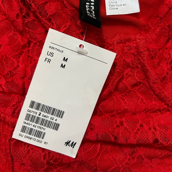 H&M lace bodysuit medium - Picture 3 of 3